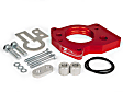 2004 Jeep Liberty - Throttle Body Spacer - Anodized Red, Aluminum, Direct Fit, Sold Individually
