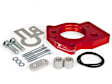 310-508 Throttle Body Spacer - Anodized Red, Aluminum, Direct Fit, Sold Individually