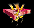 2004 Jeep Liberty - Throttle Body Spacer - Anodized Red, Aluminum, Direct Fit, Sold Individually