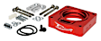 400-507 Throttle Body Spacer - Anodized Red, Aluminum, Direct Fit, Sold Individually