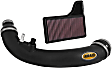 450-730 Jr. Kit Cold Air Intake, Cotton Gauze, Oiled, Black, Plastic
