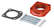 510-608 Throttle Body Spacer - Anodized Red, Aluminum, Direct Fit, Sold Individually