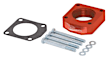 510-608 Throttle Body Spacer - Anodized Red, Aluminum, Direct Fit, Sold Individually