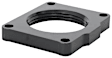 520-505 Throttle Body Spacer - Anodized Red, Aluminum, Direct Fit, Sold Individually