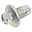 11569943 GM Original Equipment Series Oil Drain Plug - Black, Steel, Standard, Direct Fit, Sold Individually