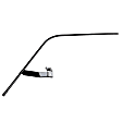 12552920 Oil Dipstick Tube - Black, Steel