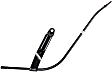 12563918 GM Original Equipment Series Oil Dipstick Tube - Black, Steel