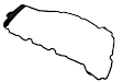12641261 Direct Fit Camshaft Housing Gasket, Sold Individually