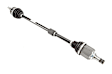 13335132 Front, Passenger Side Axle Assembly - Sold Individually, 1.4L, 4Cyl
