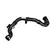 13398479 GM Original Equipment Series Intercooler Hose - Black, Stainless Steel and Plastic, Direct Fit, Sold Individually