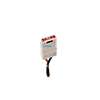 13521819 Front, Driver or Passenger Side Paint to Match Exterior Door Handle, Without Key Hole