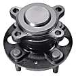 13584682 Rear, Driver or Passenger Side Wheel Hub, 4 Lugs, Sensor Included, GM Original Equipment Series