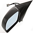 Driver Side Mirror, Power Adjust, Manual Folding, Heated, Paintable, No Signal Light, With memory, No Puddle Light, No Auto-Dimming, No Blind Spot Feature, With Touring Package