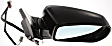 Passenger Side Mirror, Power, Manual Folding, Heated, Paintable, No Signal Light, With memory, No Puddle Light, No Auto-Dimming, No Blind Spot Feature, With Touring Package