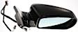 Passenger Side Mirror, Power, Manual Folding, Heated, Paintable, No Signal Light, With memory, No Puddle Light, No Auto-Dimming, No Blind Spot Feature, With Touring Package