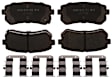 2010 Kia Rio - Rear Brake Pad Set