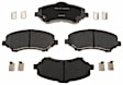 2015 Dodge Grand Caravan - Front Brake Pad Set, Except Heavy Duty Brakes
