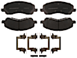 2012 Jeep Patriot - Front Brake Pad Set, Recommend Installation Of Brake Pad Drag Reduction Clip