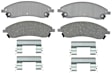 2007 Cadillac STS - Front Ceramic Brake Pad Set, 4.6L 8Cyl, Except GM Brake Code JE2, GM Brake Code JE2, GM Brake Code JE5, Advantage Series