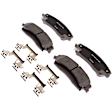 2020 Chrysler 300 - Front Ceramic Brake Pad Set, 3.6L 6Cyl, RWD, 2nd Generation, Copper Free Friction Formula
