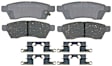 2015 Nissan Frontier - Rear Ceramic Brake Pad Set, 4.0L 6Cyl, Advantage Series