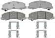 2006 Chevrolet Monte Carlo - Front Ceramic Brake Pad Set, 3.9L 6Cyl, Advantage Series
