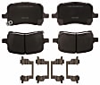 2008 Chevrolet HHR - Front Ceramic Brake Pad Set, 2.4L 4Cyl, Naturally Aspirated, Advantage Series