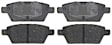 14D1161CH Rear Advantage Series Ceramic Brake Pad Set