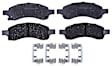 2011 Chevrolet Traverse - Front Ceramic Brake Pad Set, 3.6L 6Cyl, Silver Series