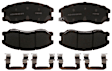 14D1264CHF1 Front Advantage Series Ceramic Brake Pad Set