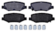 14D1274MH Rear Advantage Series Semi-metallic Brake Pad Set