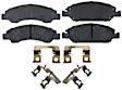 2014 GMC Savana 1500 - Front Ceramic Brake Pad Set, 5.3L 8Cyl, Advantage Series