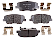2015 Kia Sorento - Rear Ceramic Brake Pad Set, Advantage Series