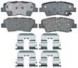 2013 Hyundai Elantra - Rear Ceramic Brake Pad Set, Advantage Series