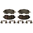 2015 Nissan Leaf - Front Ceramic Brake Pad Set, FWD, Except Japan Production, Advantage Series