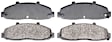 14D679M Front Advantage Series Semi-metallic Brake Pad Set