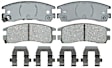 2009 Buick LaCrosse - Rear Ceramic Brake Pad Set, 5.3L 8Cyl, Advantage Series