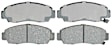 2006 Acura TSX - Front Brake Pad Set, FWD, OE Equipped with Ceramic Pads, Advantage Series