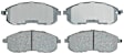 14D815ACHF1 Front Advantage Series Ceramic Brake Pad Set