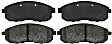 2007 Nissan Sentra - Front Brake Pad Set, FWD, OE Equipped with Ceramic Pads, Advantage Series