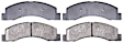 14D824M Front Advantage Series Semi-metallic Brake Pad Set