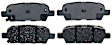 2011 Nissan Maxima - Rear Brake Pad Set, FWD, OE Equipped with Ceramic Pads, Advantage Series
