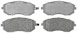 2007 Subaru Forester - Front Semi-metallic Brake Pad Set, 2.5L 4Cyl, Advantage Series