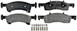 14D934CH Front Advantage Series Ceramic Brake Pad Set