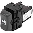 15047831 Front, Passenger Side GM Original Equipment Series Window Switch Black