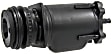 15-20515 A/C Compressor, with Clutch, 1-Groove Pulley, with A6 Compressor, 5-1/4 in. Diameter Pulley, 2 O'clock Coil