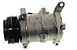2005 GMC Sierra 1500 - A/C Compressor, Except Rear Auxiliary A/C(C69), With Clutch, 4-Groove Pulley, 8 Cyl 6.0L, GM Original Equipment Series