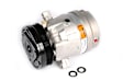 2000 Chevrolet Cavalier - A/C Compressor, Air Conditioning Manual Control(C60), V5 With Clutch, 5-Groove Pulley, 4 Cyl 2.2L, GM Original Equipment Series