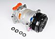 15-22124 A/C Compressor, With Clutch, 6-Groove Pulley, GM Original Equipment Series
