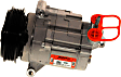 2011 Chevrolet Equinox - A/C Compressor, engdesig: LAF, engvin: C, FWD, With Clutch, 2.4L 4Cyl, GM Original Equipment Series